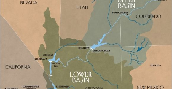 Colorado River Aqueduct Map the Disappearing Colorado River the New Yorker