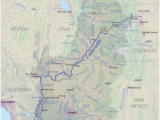 Colorado River Dams Map List Of Tributaries Of the Colorado River Revolvy