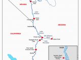 Colorado River Dams Map On the Colorado Resources