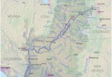 Colorado River Drainage Map List Of Tributaries Of the Colorado River Revolvy