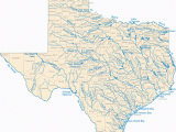 Colorado River Map Texas Map Of Texas Lakes Streams and Rivers