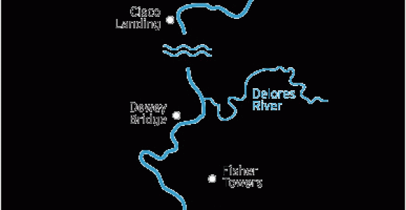 Colorado River Rafting Map Westwater Canyon Rafting Trip Colorado River Map Moab Ut