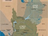 Colorado River Watershed Map the Disappearing Colorado River the New Yorker