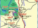 Colorado Road Trip Map Map Of Colorado towns and areas within 1 Hour Of Colorado Springs
