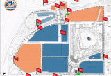 Colorado Rockies Parking Map Citi Field Baseball Fever