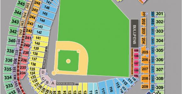 Colorado Rockies Seat Map Coors Field Seating Map Awesome Rockies Seating Chart Heartpulsar