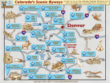 Colorado Scenic byways Map Colorado Scenic Drives Map Printable Map Hd