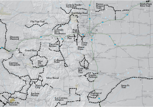 Colorado Scenic byways Map Colorado Scenic Drives Map Printable Map Hd