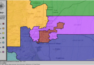 Colorado Senate Districts Map Colorado S Congressional Districts Wikipedia