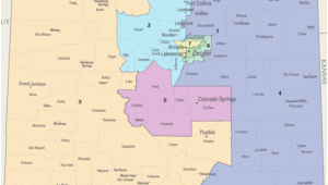 Colorado Senate Districts Map Colorado S Congressional Districts Wikipedia