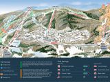 Colorado Ski Mountains Map Mountain Creek Resort Trail Map Onthesnow