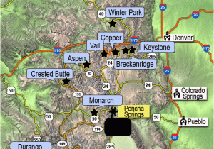 Colorado Ski Resorts Map From Denver Vacations to Colorado Ski Center Ski Vacations Amazing Ideas Design