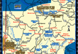 Colorado Ski towns Map southwest Colorado Map Co Vacation Directory