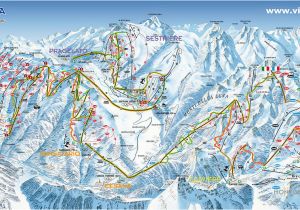 Colorado Skiing Map Bergfex Piste Map Cesana Sansicario Via Lattea Panoramic Map