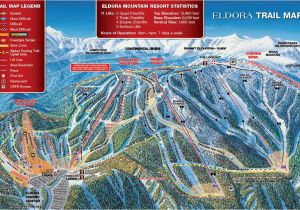 Colorado Skiing Map Eldora Trail Map Eldora Denver Trail Maps Denver Trail