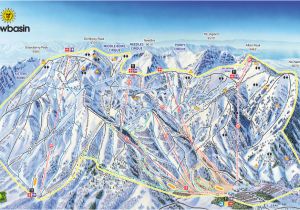 Colorado Skiing Resorts Map Trail Maps for Each Of Utah S 14 Ski Resort Ski Utah