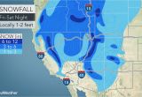 Colorado Snow Pack Map Round Of Heavy Rain Fresh Snow for the West