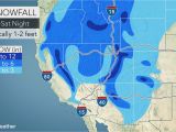 Colorado Snow Pack Map Round Of Heavy Rain Fresh Snow for the West