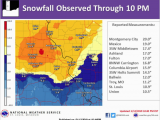 Colorado Snowfall Map Storm Reports Heavy Snow Ice Disrupt Travel In the Mid atlantic