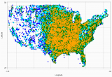 Colorado Snowfall Map where In the U S Gets Both Extreme Snow and Severe Thunderstorms