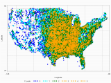 Colorado Snowfall Map where In the U S Gets Both Extreme Snow and Severe Thunderstorms