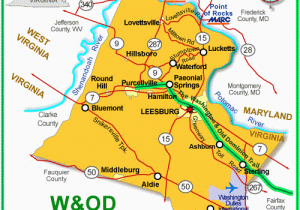 Colorado Springs Bike Trail Map Let S Take A Bike Ride On the W Od Trail In Loudoun County You Can