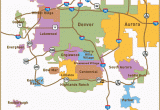Colorado Springs City Map Relocation Map for Denver Suburbs Click On the Best Suburbs