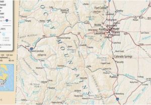Colorado Springs Hotels Map 35 Denver County Map Maps Directions