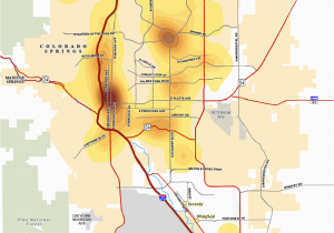 Colorado Springs Police Blotter Map Overdose Maps Show Progression Of the Opioid Crisis Across Colorado