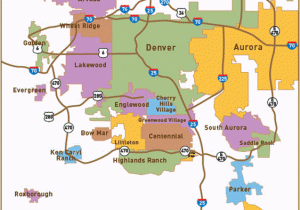 Colorado Springs Police Blotter Map Relocation Map for Denver Suburbs Click On the Best Suburbs