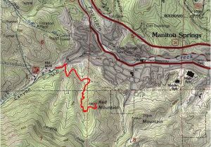 Colorado Springs Trail Map Red Mountain Hiking Pinterest Hiking Mountains and Mountain