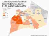 Colorado Springs Zip Code Map Free Fatal Overdoses Spread Throughout Louisville Last Year but