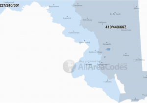 Colorado Springs Zip Code Map Printable Maryland area Codes Map List and Phone Lookup