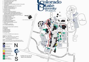 Colorado State Campus Map top Colorado State University Map Galleries Printable Map New