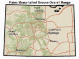 Colorado State Wildlife areas Map Colorado Parks Wildlife Species Profiles