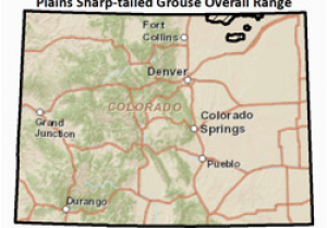 Colorado State Wildlife areas Map Colorado Parks Wildlife Species Profiles