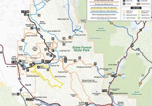Colorado State Wildlife areas Map State forest State Park Outthere Colorado