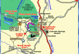 Colorado tourist Map Map Of Colorado towns and areas within 1 Hour Of Colorado Springs