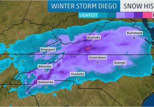 Colorado Weather forecast Map Winter Storm Diego Crippled the southeast with Heavy Snow and