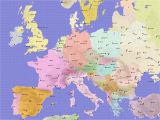 Colored Map Of Europe Map Of Europe Wallpaper 56 Images