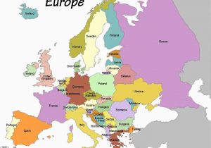 Colour Map Of Europe Black White Outline A Maps 2019