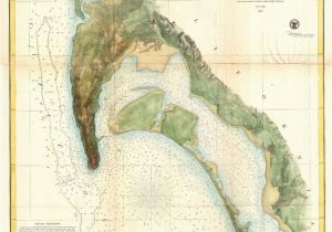 Colton California Map 1857 Coastal Survey Map Nautical Chart San Diego Bay California My