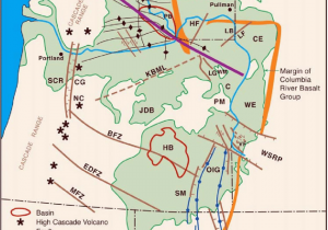 Columbia River oregon Map Map Showing the Extent Of the Columbia River Basalt Group and Main