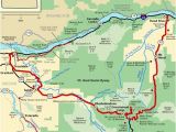 Columbia River oregon Map Mt Hood Scenic byway Map America S byways Camping Rving