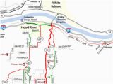Columbia River oregon Map oregon Cycling Vacation Columbia River Gorge Bike tour
