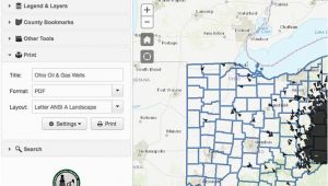 Columbia Station Ohio Map Oil Gas Well Locator