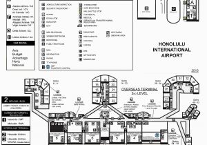 Columbus Ohio Airport Map Honolulu Airport Map