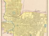 Columbus Ohio area Map 1892 Antique Columbus Ohio Map Vintage City Map Print Gallery Wall