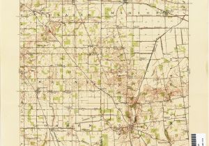 Columbus Ohio area Map Ohio Historical topographic Maps Perry Castaa Eda Map Collection