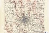 Columbus Ohio City Map Ohio Historical topographic Maps Perry Castaa Eda Map Collection